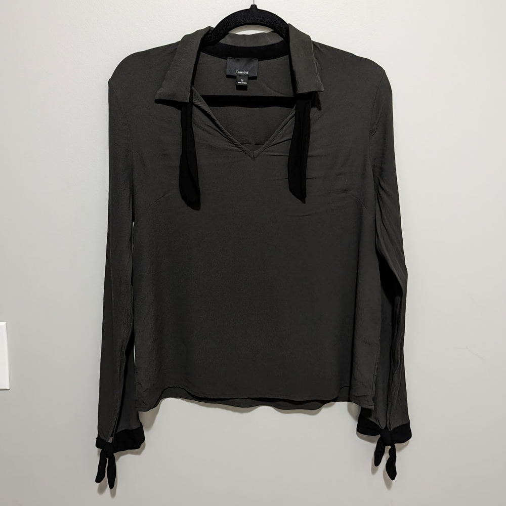 Long sleeve blouse